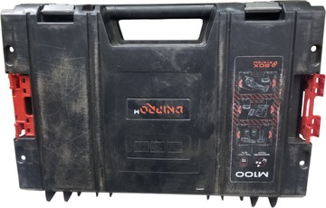 Б/в Набір акумуляторного інструменту Dnipro-M dga-202sbc/cd-200bc kit+ зп(fc-230)+ акб (20v 6ah)+акб (20v 2.0ah) 01-201146876
