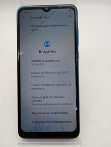 Б/в Мобільний телефон Tecno pop 4 pro bc3 1/16gb 01-201148304