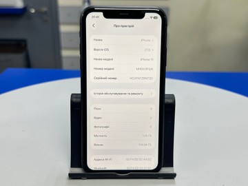 Б/в Мобільний телефон Apple iphone 11 128gb 01-201150110