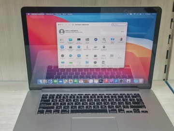 Б/в Ноутбук Apple macbook pro a1398 15,4" core i7 2.2ghz/ram 16gb/ssd256gb/intel iris pro 01-201155561