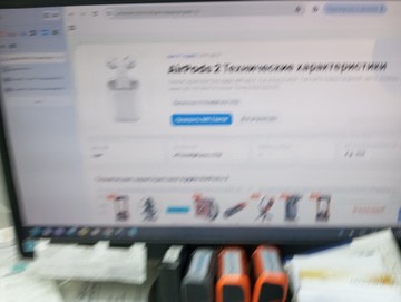 Б/в Навушники Apple airpods 2nd generation a1602, a2031, a2032 01-201162403