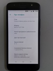 Б/у Мобільний телефон Motorola moto g5s 3/32gb 01-201166241