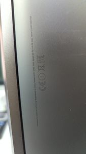 01-200610132: Apple macbook pro a1707/15.4/core i7 2,8ghz/ram16gb/ssd256gb/amd radeon pro555 2gb