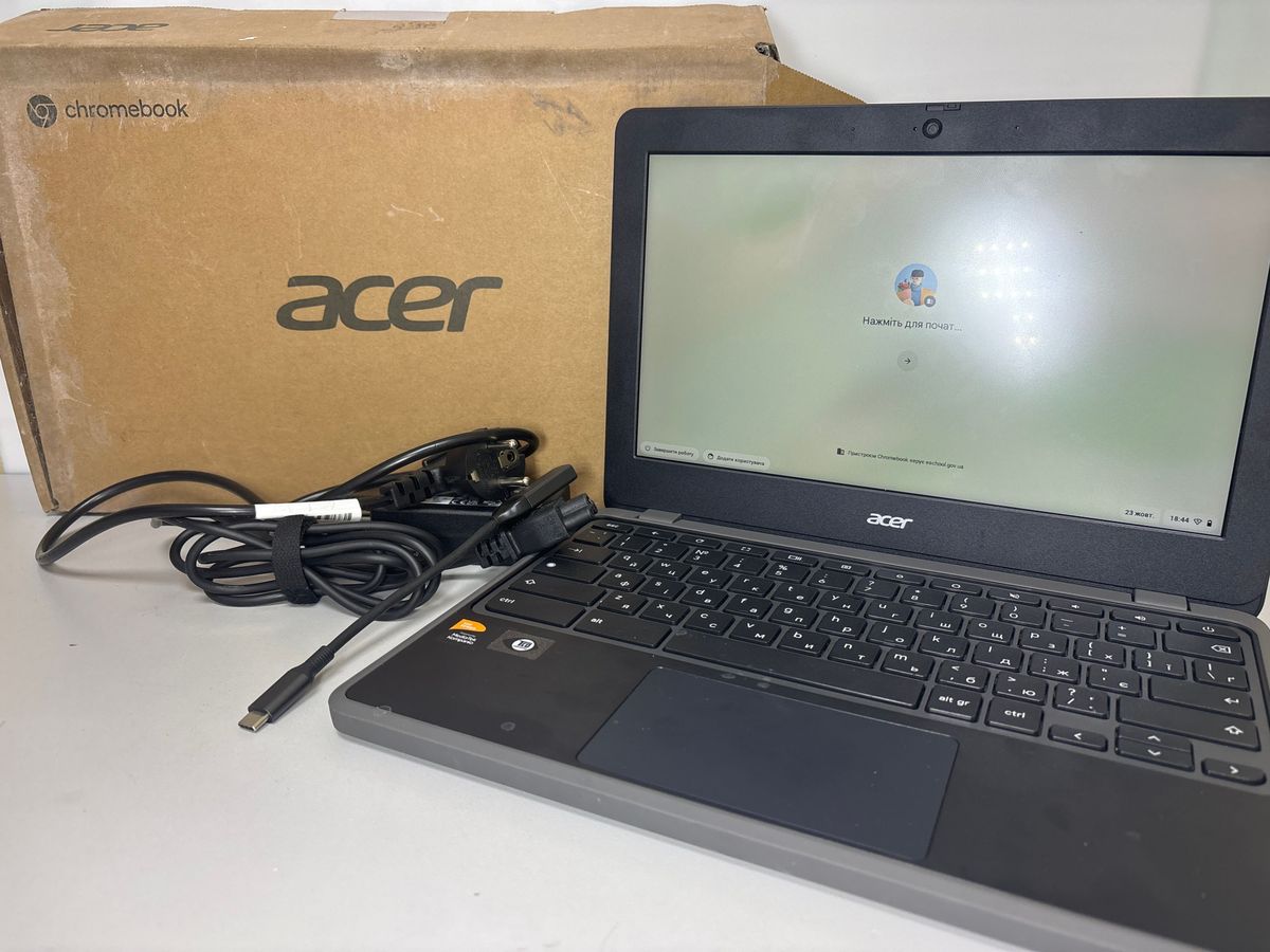 Acer chromebook 311 /екр 11,6 /mediatek kompanio 528 /ram 4gb /ssd 32gb /mediatek integrated graphics
