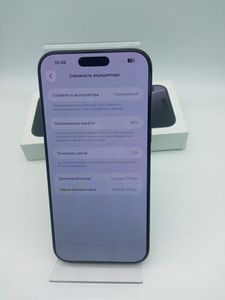 Б/в Мобільний телефон Apple iphone 16 pro max 256gb 01-200815247