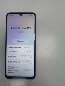 Б/в Мобільний телефон Xiaomi redmi 14c 8/256gb 01-200834350