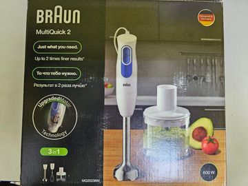 Б/в Блендер Braun mq 20236 m wh 01-200849015
