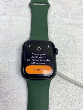 Б/в Смарт-годинник Apple watch series 7 gps + cellular 45mm 01-200864836