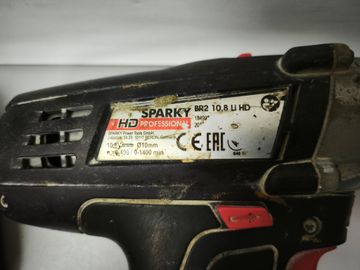 Б/в Шурупокрут Sparky br2 10.8li hd / 2акб 1.5ah / зп 01-200878420