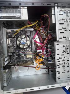 Б/в Системний блок Пк intel celeron g3900/ram 8 gb/hdd 500 gb/ssd 256 gb/nvidia gt 710 (geforce) 1gb ddr3 64bit 01-200896359