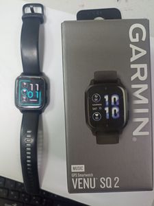Б/в Смарт-годинник Garmin venu sq 2 slate aluminum bezel with shadow case and silicone 01-200904225