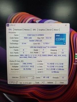 Б/в Ноутбук Lenovo 14/core i5-12450hx ddr5/16gb ddr5/ssd 512 gb/geforce rtx3050 4gb 01-200901664