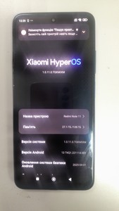 Б/у Мобільний телефон Xiaomi redmi note 11 4/128gb 01-200946576