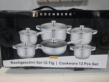Б/в Набір каструль Edenberg 12 предметів (eb-3735) 16-000277958