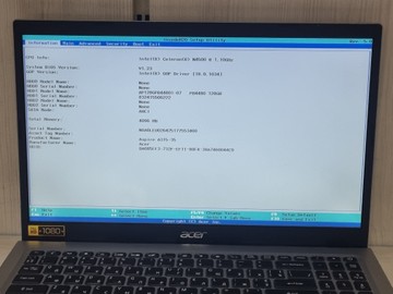 Б/в Ноутбук Acer 16/celeron n4500 ddr4/4gb ddr4/hdd 120 gb/*інтегрована 01-200929908
