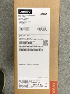 Б/в Ноутбук Lenovo 15/ryzen 7 7745hx ddr5/16gb ddr5/hdd *відсутній/ssd 1000 gb/geforce rtx4070 8gb 01-200995175