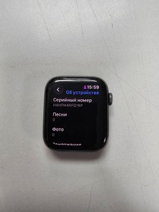 Б/в Смарт-годинник Apple watch series 5 gps 44mm aluminium case 01-201019196