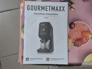 Б/в Морозивниця Gourmetmaxx smoothup eismaschine 01-201023974
