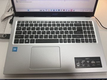 Б/в Ноутбук Acer 15/celeron n4500 ddr4/8gb ddr4/hdd *відсутній/ssd 256 gb/*інтегрована 01-201024296
