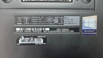 Б/в Ноутбук Dell 15/core i7 7820hq ddr3/16gb ddr4/ssd 480 gb/quadro m2200 4gb 01-201033585