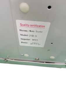 Б/в Лічильник банкнот Bill Counter 2108 uv 01-201032040