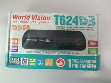 Б/в Ресивер ТВ Word Vision t624d3 01-201037932