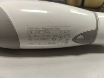 Б/в Блендер Bosch msm6500 01-201041527