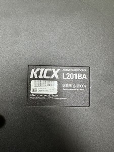 Б/в Акустика Kicx l201ba 01-201062470