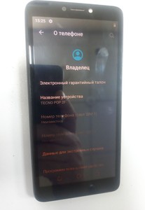 Б/у Мобільний телефон Tecno pop 2f b1g 1/16gb 01-201093387
