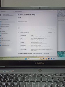 Lenovo 15/ryzen 5 4600h ddr4/16gb ddr4/hdd *відсутній/ssd 256 gb/geforce gtx1650 4gb