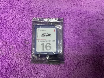 Б/в Флешка Canon card sdc-16m 01-201123733