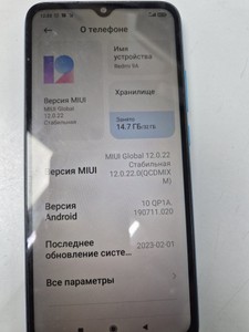 Б/у Мобильный телефон Xiaomi redmi 9a 2/32gb 01-201130323