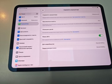 Б/в Планшет Apple ipad pro 11 2024 wi-fi 512gb 01-201137336