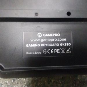 Б/в Клавіатура Gamepro gk380 01-201154404