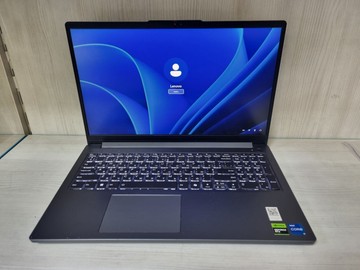 Б/в Ноутбук Lenovo 15/core i5-12450hx ddr5/16gb ddr3/hdd *відсутній/ssd 500 gb/geforce rtx3050 6gb 01-201167326