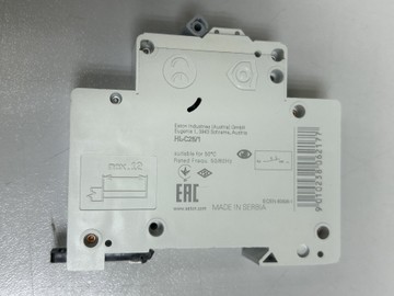 Б/у Автоматический выключатель Eaton hl-c25/1 01-201166857