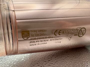 01-200598221: Philips hp8281/00