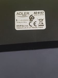 01-200754987: Adler ad 8157w