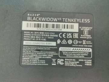 01-200778571: Razer blackwidow v3 tkl