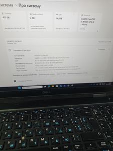 Dell 15/core i7 8750h ddr4/16gb ddr4/hdd *відсутній/ssd 512 gb/quadro p600 4gb