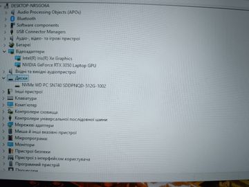 Б/в Ноутбук Asus tuf gaming f17 fx707zc4 01-200802686