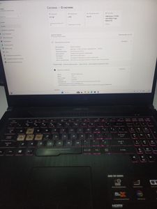 Б/в Ноутбук Asus 15/ryzen 7 3750h ddr4/16gb ddr4/hdd *відсутній/ssd 512 gb/geforce gtx1650 4gb 01-200846291