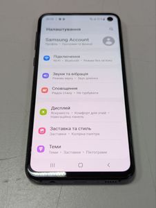 Б/в Мобільний телефон Samsung g970f galaxy s10e 6/128gb 01-200847661