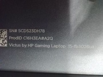 Б/у Ноутбук 15,6" Hp ryzen 7 7445hs/ram16gb/ssd512gb/rtx2050 01-200872954