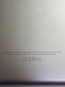 Б/у Ноутбук Apple macbook pro 16” 2021 01-200892502