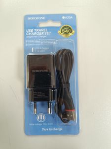 Б/в Мережевий зарядний пристрій Borofone ba20a type c 16-000275516