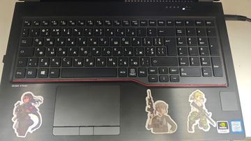 Б/в Ноутбук Fujitsu 15/core i7 8750h ddr4/32gb ddr4/hdd *відсутній/ssd 500 gb/quadro p600 4gb 01-200917968