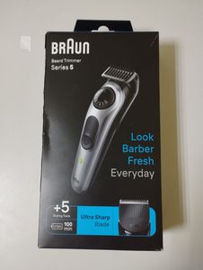 Б/у Триммер электрический Braun beardtrimmer 5 bt5440 01-200920109