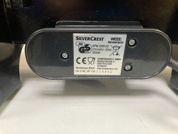 Б/в Гриль Silvercrest spm 2000 d2 01-200927899