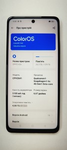 Б/в Мобільний телефон Oppo a3x 4g 4/128gb 01-200947395
